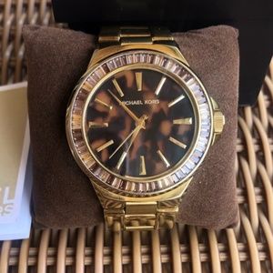 Michael Kors Gold Tortoiseshell Watch - MK 5723